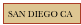 SAN DIEGO CA